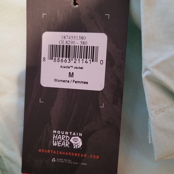 BNWT Mountain Hardwear Rainshell - Picture 2 of 2